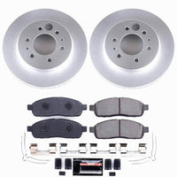 Power Stop 2009 Ford F-150 Front Z23 Coated Brake Kit