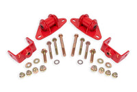 BMR Suspension 14-19 Chevrolet Corvette Motor Mount Kit - Red
