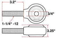 SPC Performance xAxis Rod End Ball Joint