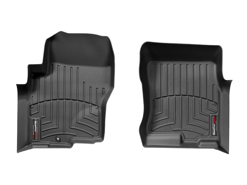 WeatherTech 05+ Nissan Frontier Crew Cab Front FloorLiner - Black