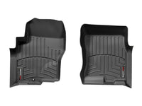 WeatherTech 05+ Nissan Frontier Crew Cab Front FloorLiner - Black