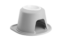 WeatherTech Pet Feeding System Single High 32oz 8in. Poly Bowl - Light Grey