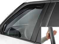 WeatherTech 20-26 Ford Explorer Front Front Side Window Deflectors - Matte Blk