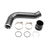 Wehrli 17-19 GM Duramax L5P Passenger Side 3.5in Intercooler Pipe - Bengal Grey