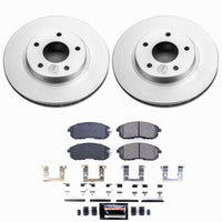 Power Stop 99-01 Nissan Maxima Front Z23 Coated Brake Kit