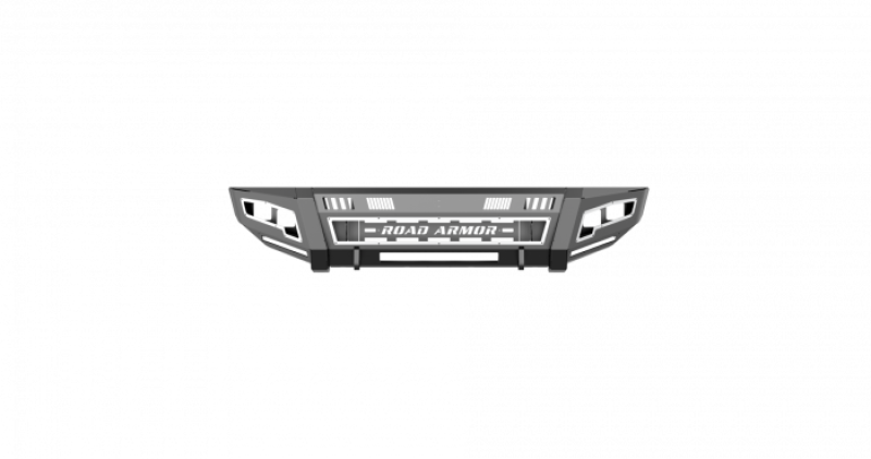 Road Armor 17-22 Ford F250/F350 iDentity  FR Bumper Full Kit/Standard End Pod/Aluminum Shackles