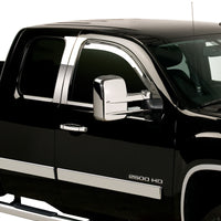 Putco 14-18 GMC Sierra LD - (Fronts Only) Excl regular cabs Element Chrome Window Visors