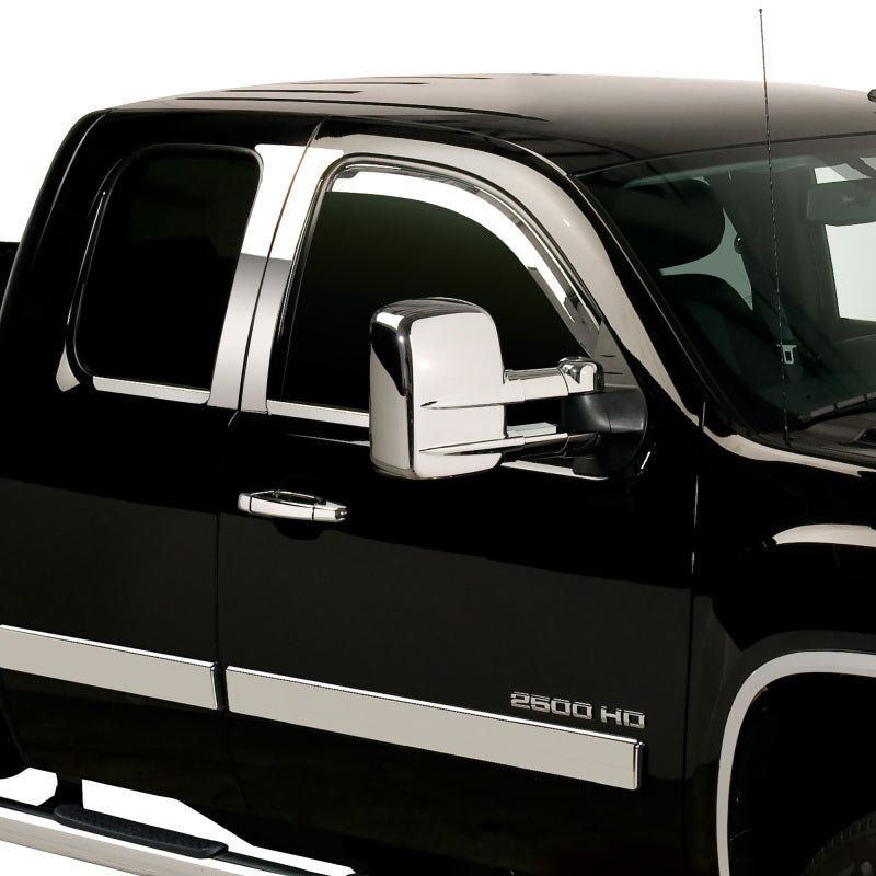 Putco 15-20 Cadillac Escalade ESV (Front Only) Element Chrome Window Visors