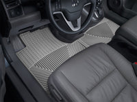 WeatherTech 07+ Honda CR-V Front Rubber Mats - Grey