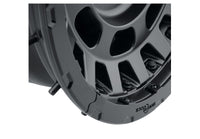 ICON Hammer Pro 17x8.5 / 6x5.5 / 0mm / 4.75in BS - Satin Black