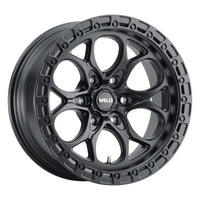 Weld 17x9 Ledge 6 6x135  ET-12 BS 4.50 87.1 Satin Black Wheel / Satin Black Ring