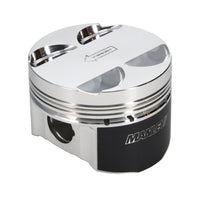Manley 03-06 Mitsubishi Lancer EVO 85.5mm Bore -8cc Dish Extreme Duty Pistons w/ Rings