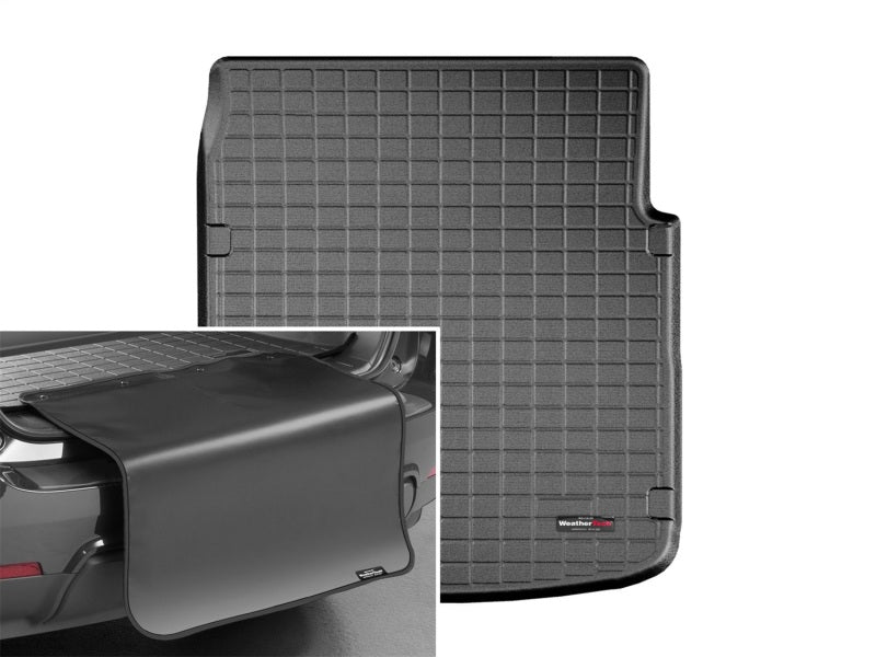 WeatherTech 12+ Audi A7/13+ S7 Cargo Liner w/ Bumper Protector- Black