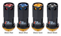 Project Kics 12X1.25 Black R40 Lug Nut - Single
