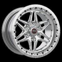 Weld S81 17x10 / 5x115 BP/ 6.7in. BS 30 ET Polished Wheel 3.18 ID (High Pad) - Single Beadlock