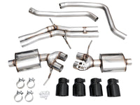 AWE Tuning 19-21 Porsche Macan 3.0T/2.9TT Touring Edition Cat-Back Exhaust w/ Diamond Black Tips