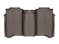 WeatherTech 2017+ Nissan Titan / Titan XD Rear FloorLiner - Cocoa (Crew Cab; Fits Both Vinyl/Carpet)