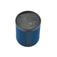 Injen NanoWeb Dry Air Filter 5.00in Inlet w/ShurLok 6.50in Base/ 5.00in Top w/ Barb Fitting