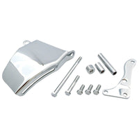 Spectre 69-86 SB Chevy (w/Long Water Pump) Alternator Bracket Set - Chrome
