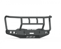 Road Armor 20-22 Chevy 2500 Stealth Front Winch Bumper Titan Guard - Texture Black