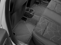 WeatherTech 04+ BMW X3 Rear Rubber Mats - Black