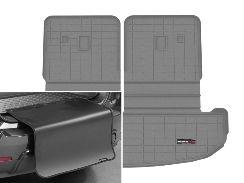 WeatherTech 2021+ Kia Sorento Hybrid Cargo With Bumper Protector - Grey