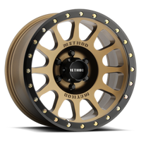 Method MR305 17x8.5 25mm Offset 6x120 83mm Centerbore Method Bronze - Matte Black