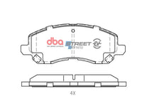 DBA 11-14 Chrysler 200 Front Street Series Brake Pads