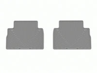 WeatherTech 21-23 Hyundai Santa Fe Rear All-Weather Floor Mats - Grey
