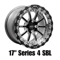 Belak 17x10.5 / 7in BS / 5x127 BP / High Pad / Series 4 Wheel - Single Beadlock