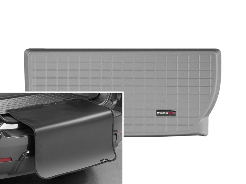 WeatherTech 08-16 Buick Enclave Cargo Liner w/ Bumper Protector - Grey