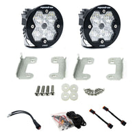 Baja Designs 18-25 JL/JT / 20-25 Gladiator Squadron-R Pro 2.0 Fog Pkt Kit OE Sahara Bmpr (WC) -Clear