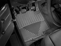 WeatherTech 87-95 Jeep Wrangler Front Rubber Mats - Black