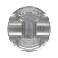 Manley Nissan GT-R 3.8L VR38DETT 99mm Bore 9.8:1 CR -2cc Dish Extreme Duty Piston Set w/ Rings