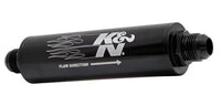 K&N 2in OD x 9in L 10AN 74 Micron In-Line Fuel/Oil Filter