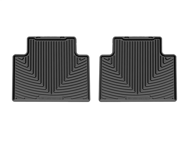 WeatherTech 21-26 Kia Seltos 2nd Row Rear All-Weather Floor Mats - Black