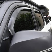 Westin 2016-2018 Toyota Tacoma Double Cab 4dr In-Channel Wind Deflector 4pc - Smoke