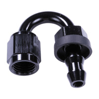 Russell 4AN Twist-Lok 180 Degree Hose End - Black