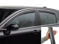 WeatherTech 25-26 Toyota Camry Front Rear Front & Rear Side Window Deflectors - Matte Blk