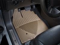 WeatherTech 07-12 Ford Edge Front Rubber Mats - Tan