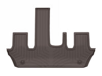 WeatherTech 2025 Nissan Armada/Infiniti QX80 2nd Row Bucket w/Mini Console Rear FloorLiner - Cocoa