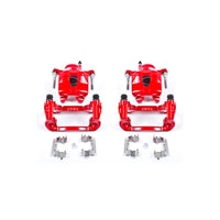 Power Stop 05-10 Scion tC Front Red Calipers w/Brackets - Pair