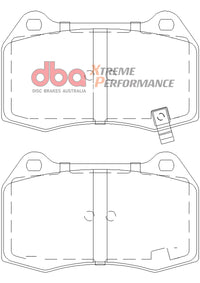 DBA 03-07 G35 w/ Brembo XP650 Front Brake Pads