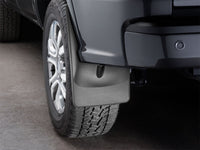 WeatherTech 2019+ Ford Ranger No Drill Rear Mudflaps - Black