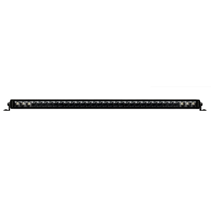 Go Rhino Xplor Blackout Series Single Row LED Light Bar (Side/Track Mount) 39.5in. - Blk
