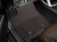 WeatherTech 2018+ Toyota Tacoma Front Rubber Mats - Cocoa