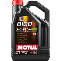 Motul 5L 8100 X-Clean + EFE 0W30 Full Synthetic Engine Oil