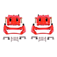 Power Stop 99-03 Ford F-150 Front Red Calipers w/Brackets - Pair