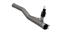 QTP 2018-2024 Jeep Wrangler JL 3.6L QTP Aggressor Cutout Pipe