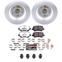 Power Stop 11-18 Volvo S60 Rear Z36 Coated Truck & Tow Brake Kit